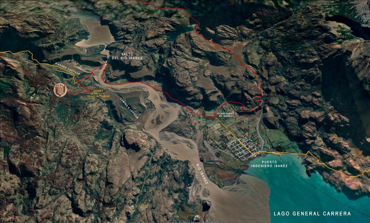 Refugio Casa Piedra Ξενοδοχείο Puerto Ingeniero Ibanez Εξωτερικό φωτογραφία